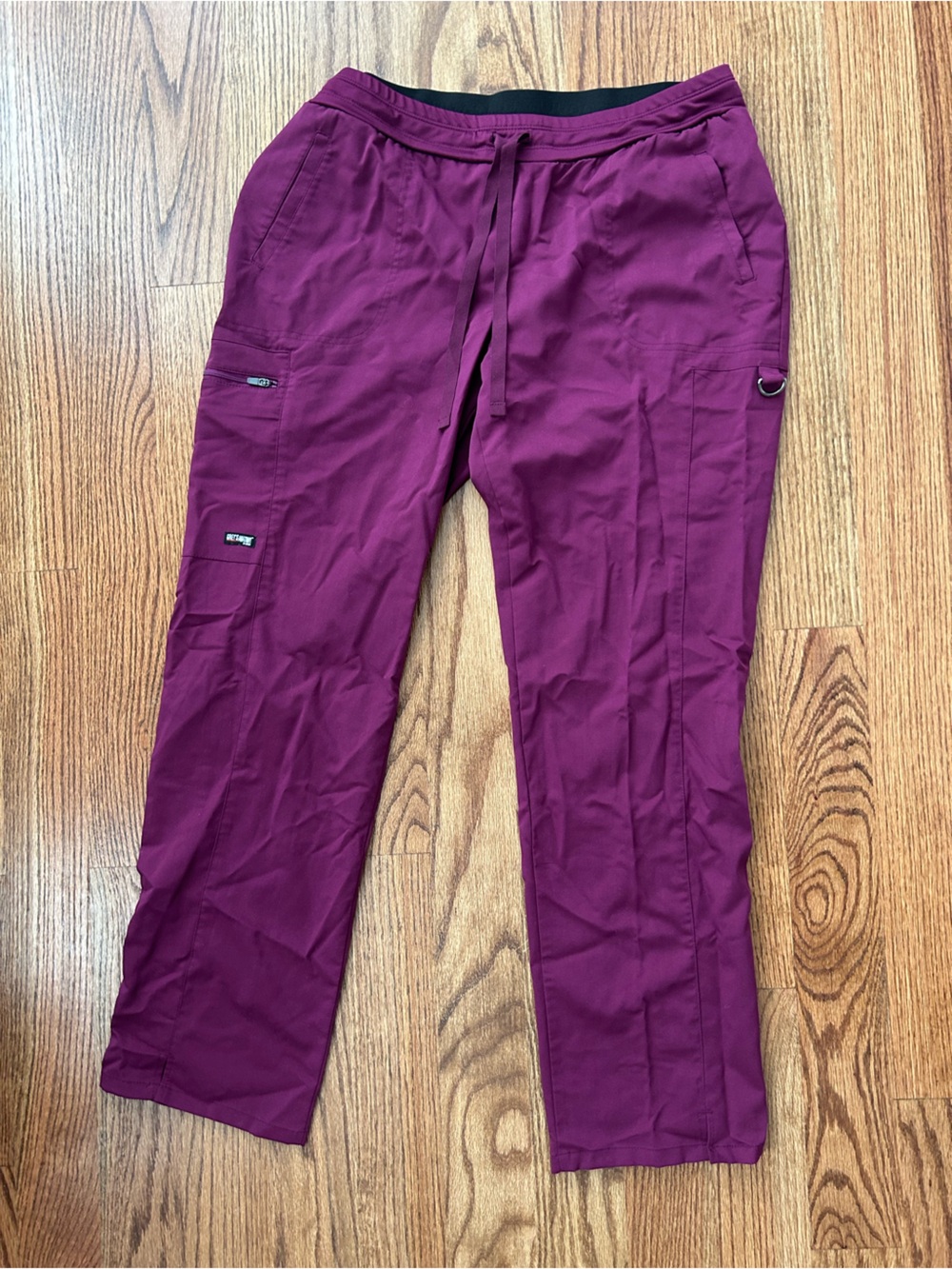 Barco women Wine Cargo Scrub Pants